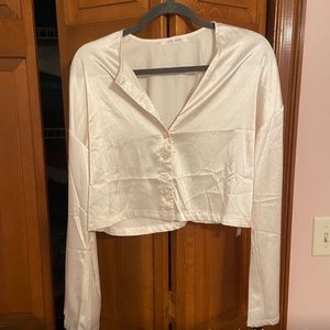 12th Tribe silk top size M